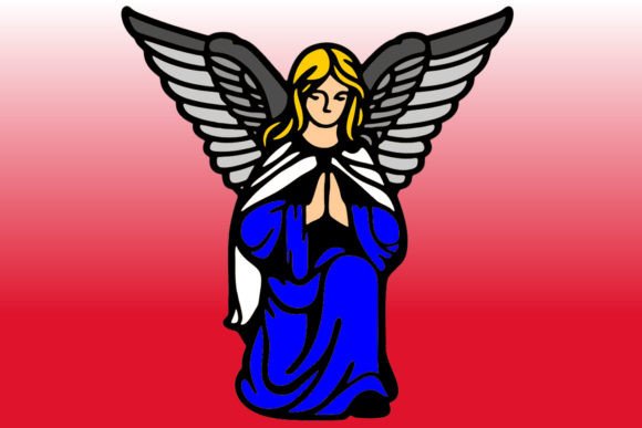 Angel Multilayer: A Faith-Filled Embroidery Design for Real Projects