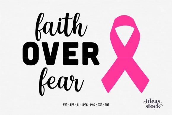 Cancer Svg: Faith Over Fear for Real Projects