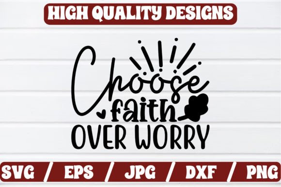 Choose Faith Over Worry SVG Craft Review