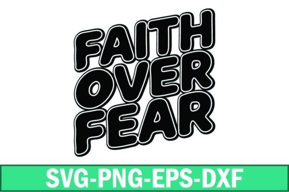 Embroidery Review: Faith Over Fear SVG Graphic