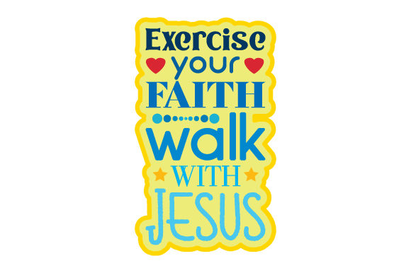 Exercise Your Faith Walk with Jesus Embroidery Design Review