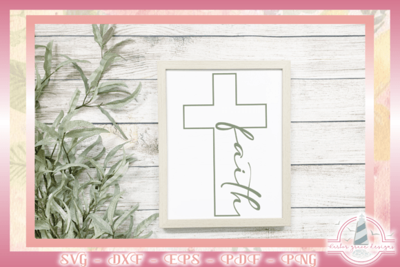 Faith Cross SVG - Cross Line Art for Real Projects