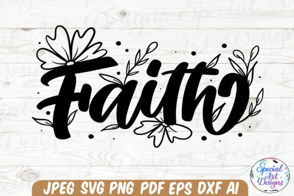 Faith Flower Svg Wildflowers Embroidery Design Review