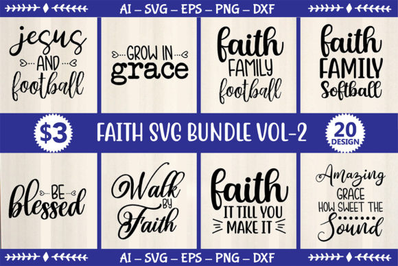 Faith SVG Bundle Vol-2 Review for Real Embroidery Projects
