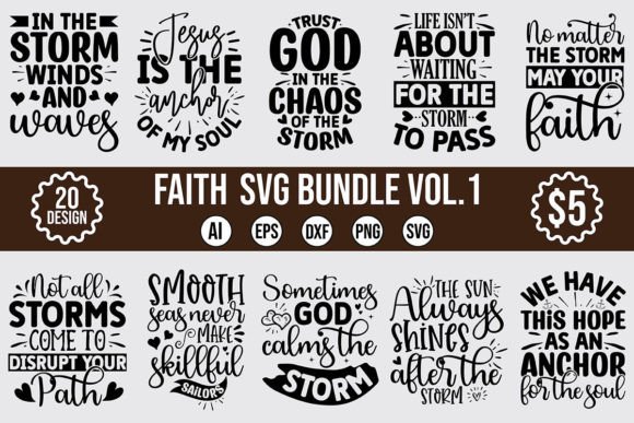 Faith SVG Design Bundle Vol.1 Review for Real Embroidery Projects