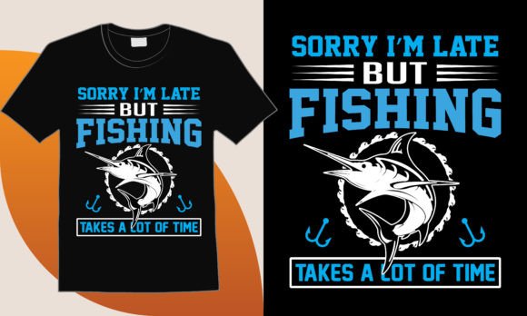 Fishing T-Shirt Design Quotes: A Typographic Gem for Custom Projects
