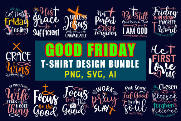 Good Friday T-Shirt Bundle Review for Real Embroidery Projects