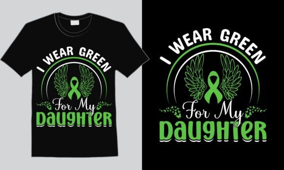 I Wear Green for My Daughter Scoliosis