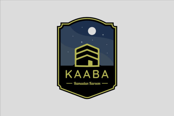 Kaaba Islamic Emblem Logo Vector Design: A Designer's Practical Take